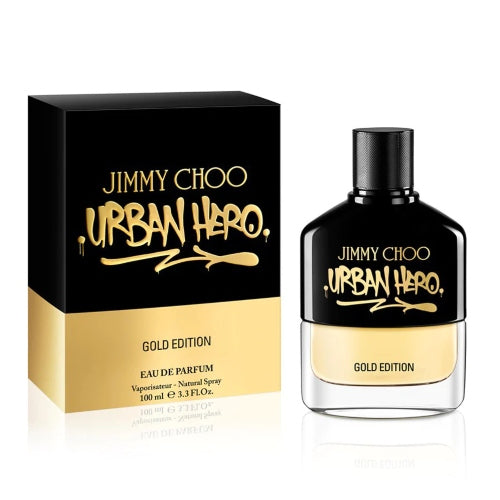 URBAN HERO GOLD EDITION EDP 100ML C - JIMMY CHOO - Adrissa Beauty -