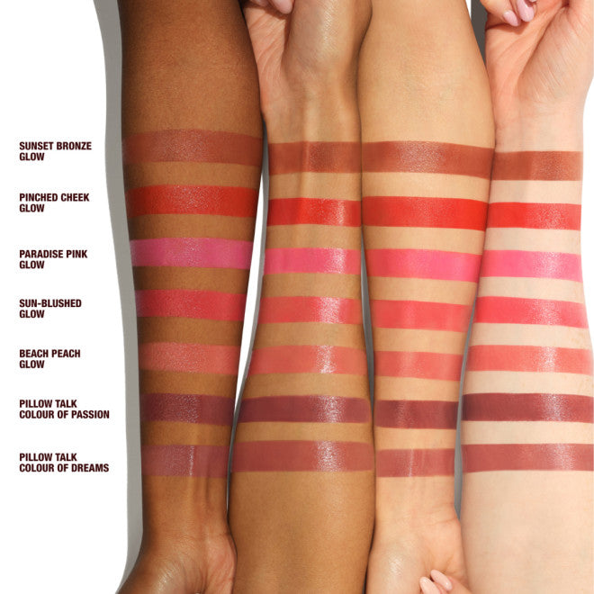 RUBOR CREMA ISLAND GLOW LIP AND CHEEK PARADISE PINK - CHARLOTTE TILBURY - Adrissa Beauty - Maquillaje de rostro
