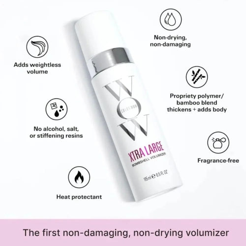 VOLUMIZADOR CABELLO BOMBSHELL XTRA LARGE 195ML - COLOR WOW - Adrissa Beauty - Cuidado capilar
