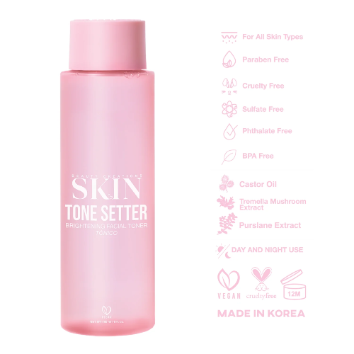 TONER SETTER BRIGHTENING - BEAUTY CREATIONS - Adrissa Beauty -