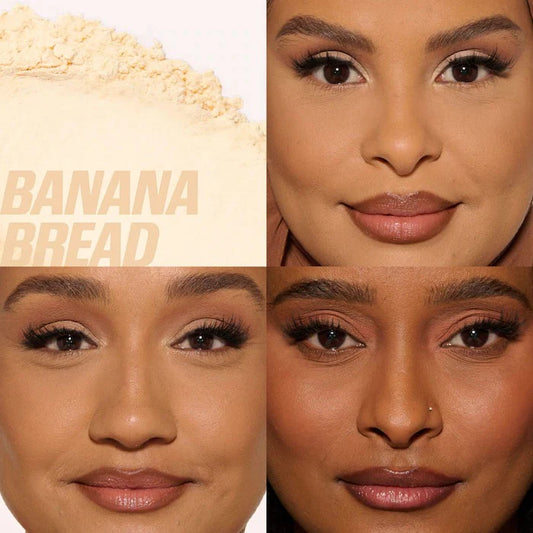 POLVO SUELTO BABY BAKE BANANA BREAD 6GR - HUDA BEAUTY - Adrissa Beauty - Maquillaje
