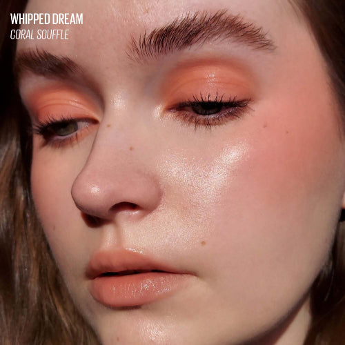 TINTA OJOS Y MEJILLAS WHIPPED DREAM CORAL SOUFFLE 01 5GR - KAJA - Adrissa Beauty - Maquillaje