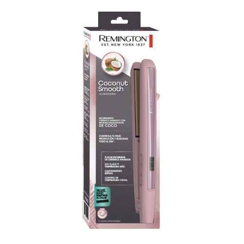 PLANCHA ALISADORA COCO SMOOTH 410F - REMINGTON - Adrissa Beauty -