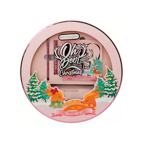 SET OH DEER CHRISTMAS 4PZAS - BEAUTY CREATIONS - Adrissa Beauty - maquillaje
