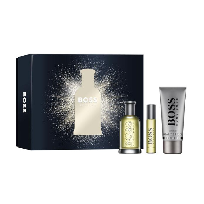 SET BOSS BOTTLED 3PZAS 100ML C - HUGO BOSS - Adrissa Beauty -