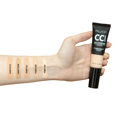 BASE CC CREAM OIL FREE CC10 FAIR 10C - PALLADIO - Adrissa Beauty - Maquillaje