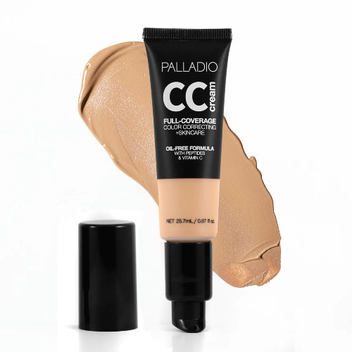 BASE CC CREAM OIL FREE CC30 MEDIUM 30N - PALLADIO - Adrissa Beauty - Maquillaje
