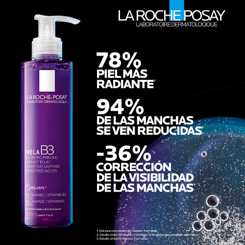 LIMPIADOR GEL MELA B3 NIACINAMIDE / B3 200ML - LA ROCHE POSAY - Adrissa Beauty - Cuidado de la piel