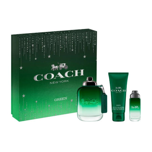 SET COACH GREEN 3PZAS 100ML C - COACH - Adrissa Beauty -