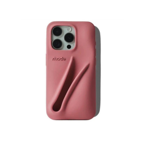 FORRO LIP CASE IPHONE 14PRO MAX SALTY TAN - RHODE - Adrissa Beauty - Forro para celulares