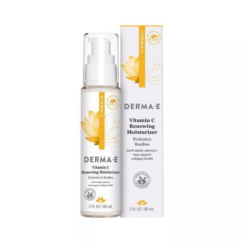 CREMA HIDRATANTE VITAMINA C 60ML - DERMA E - Adrissa Beauty -