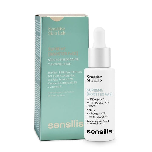SERUM SUPREME BOOSTER ANTIOXIDANTE ANTIPOLUCION 30ML - SENSILIS - Adrissa Beauty -