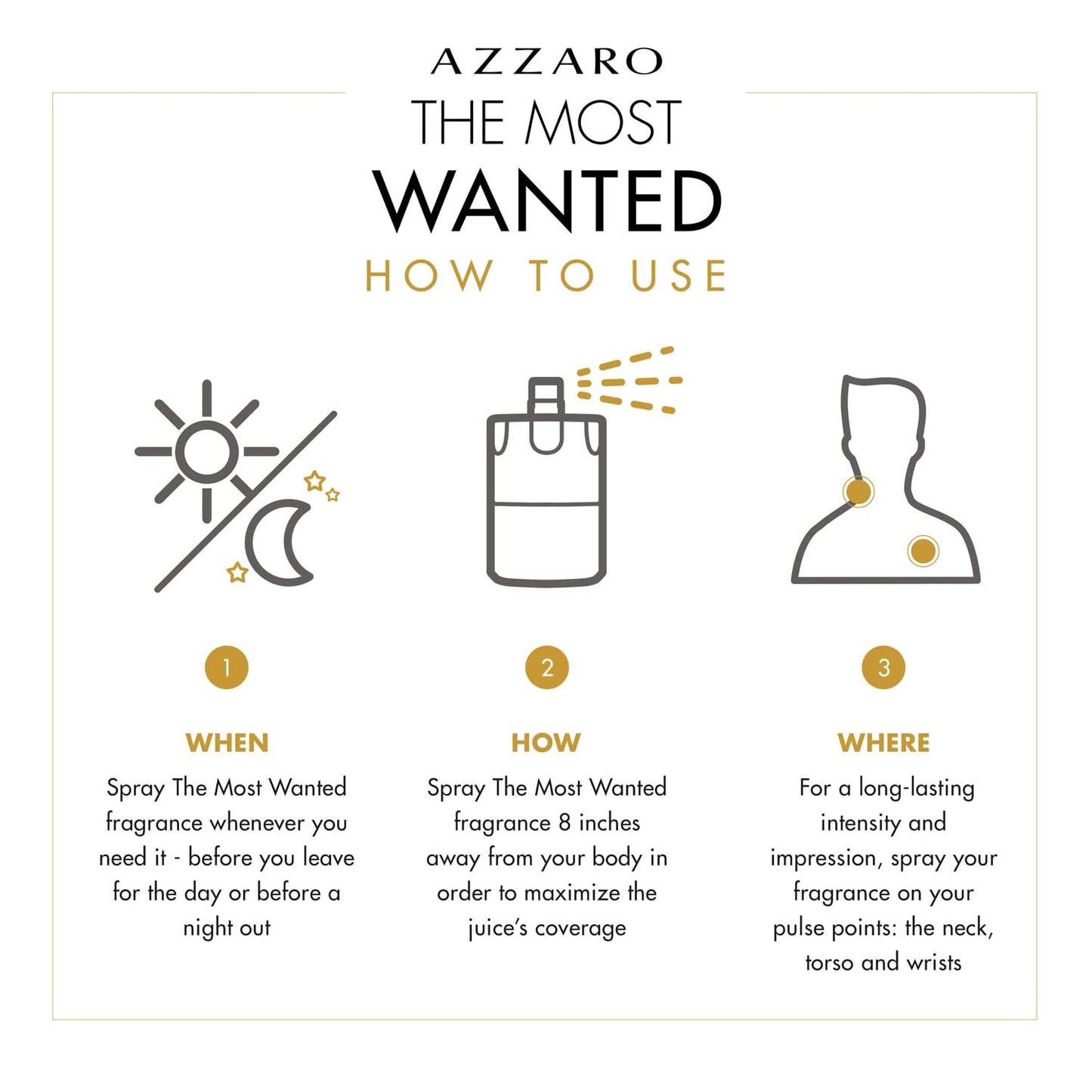 THE MOST WANTED EAU DE PARFUM INTENSE 50ML C - AZZARO - Adrissa Beauty -