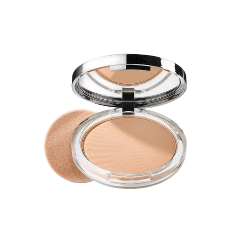 POLVO COMPACTO STAY MATTE SHEER 17 STAY GOLDEN - CLINIQUE - Adrissa Beauty - Maquillaje