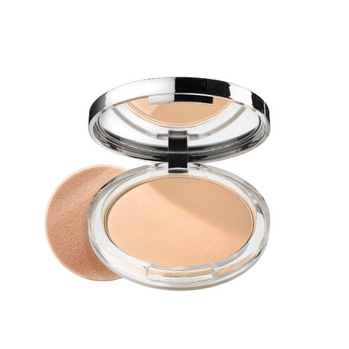 POLVO COMPACTO STAY MATTE SHEER 18 STAY CREAM - CLINIQUE - Adrissa Beauty - Maquillaje