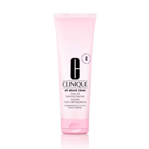 LIMPIADOR ALL ABOUT CLEAN RINSE-OFF 150ML - CLINIQUE - Adrissa Beauty - Cuidado de la piel