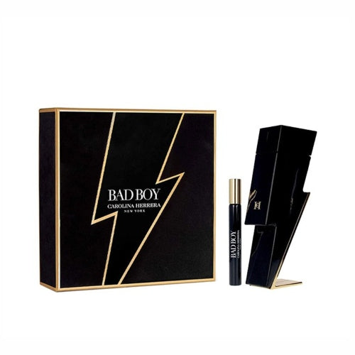 SET BAD BOY 2PZAS 100ML C - CAROLINA HERRERA - Adrissa Beauty - Perfumes y colonias