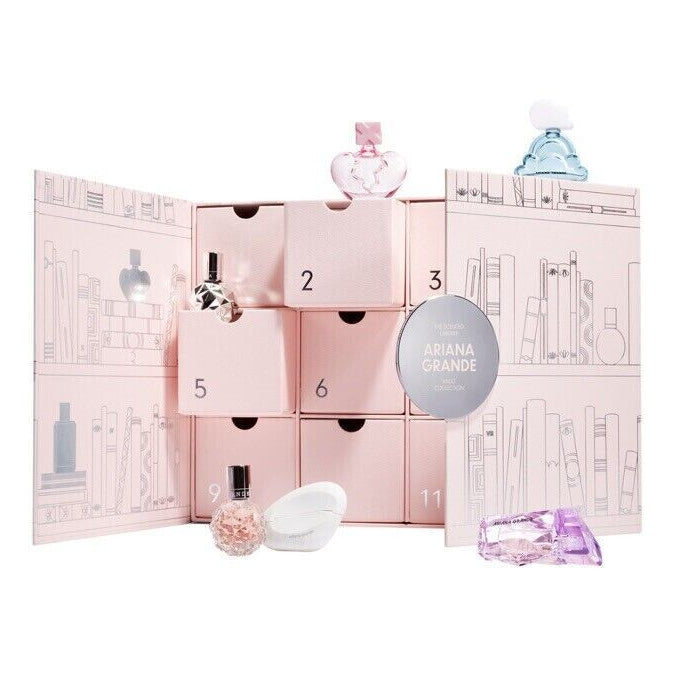 CALENDARIO ADVIENTO THE SCENTED LIBRARY 12PZAS - ARIANA GRANDE - Adrissa Beauty -