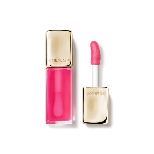 LABIAL KISS KISS BEE GLOW OIL 458 POP ROSE GLOW - GUERLAIN - Adrissa Beauty - LABIAL