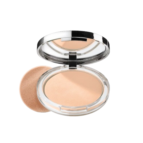 POLVO COMPACTO STAY MATTE SHEER 01 STAY BUFF - CLINIQUE - Adrissa Beauty - Maquillaje