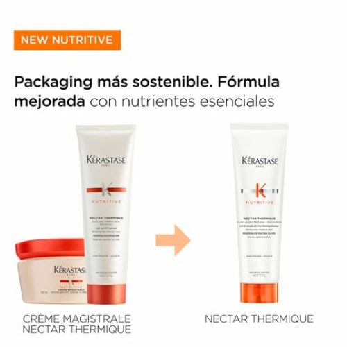 PROTECTOR TERMICO NUTRITIVE NECTAR 150ML - KERASTASE - Adrissa Beauty - Cuidado capilar