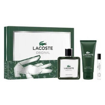 SET LACOSTE ORIGINAL PARFUM 3PZAS 100ML C - LACOSTE - Adrissa Beauty - Perfumes y colonias