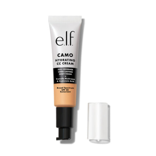 BASE CC CREAM CAMO HYDRATING LIGHT 250W 30GR - ELF - Adrissa Beauty - maquillaje