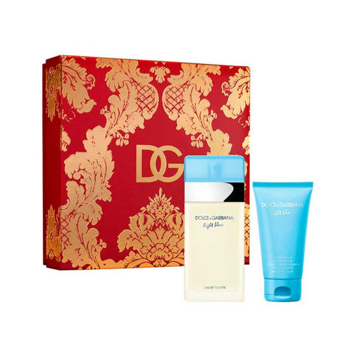 SET LIGHT BLUE 2PZAS 100ML D - DOLCE GABBANA - Adrissa Beauty -