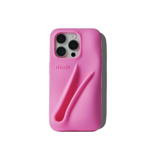 FORRO LIP CASE IPHONE 14PRO MAX SHORTCAKE - RHODE - Adrissa Beauty - Forro para celulares