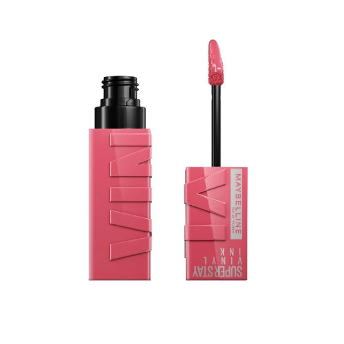 LABIAL SUPERSTAY VINYL INK 145 ROGUE - MAYBELLINE - Adrissa Beauty - Maquillaje