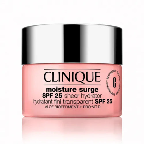 CREMA HIDRATANTE TRANSPARENTE SURGE SPF25 50ML - CLINIQUE - Adrissa Beauty - Cuidado de la piel
