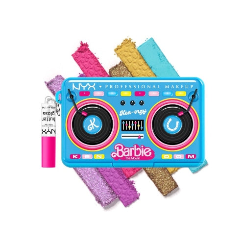 PALETA DE SOMBRAS BARBIE ON THE GO - NYX - Adrissa Beauty -