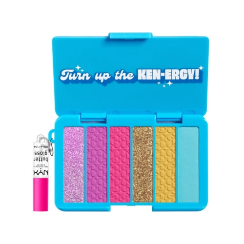 PALETA DE SOMBRAS BARBIE ON THE GO - NYX - Adrissa Beauty -