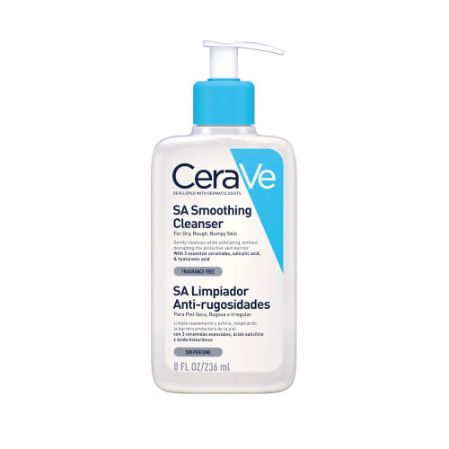 LIMPIADOR FACIAL SA SMOOTHING 236ML - CERAVE - Adrissa Beauty - Cuidado de la piel