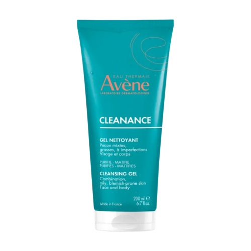LIMPIADOR GEL CLEANANCE 200ML - AVENE - Adrissa Beauty - Cuidado de la piel