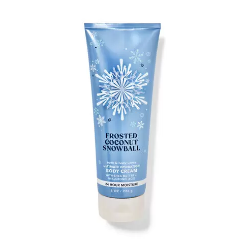 CREMA CORPORAL FROSTED COCONUT SNOWBALL - BATH & BODY - Adrissa Beauty - Cuidado de la piel