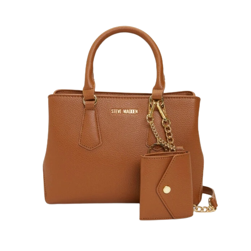 CARTERA MARRON UNICOLOR - STEVE MADDEN - Adrissa Beauty -