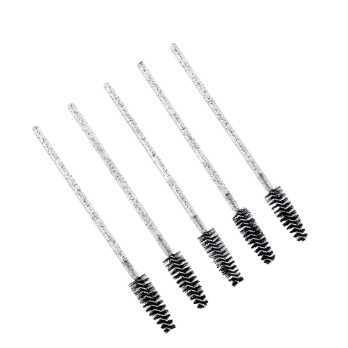 PAQUETE CEPILLO PESTAÑAS DESECHABLES 50PZAS - SHEIN - Adrissa Beauty -