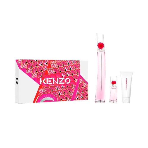 SET FLOWER POPPY BOUQUET 3PZAS 100ML D - KENZO - Adrissa Beauty -
