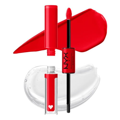 LABIAL SHINELOUD REBEL IN RED - NYX - Adrissa Beauty - Maquillaje