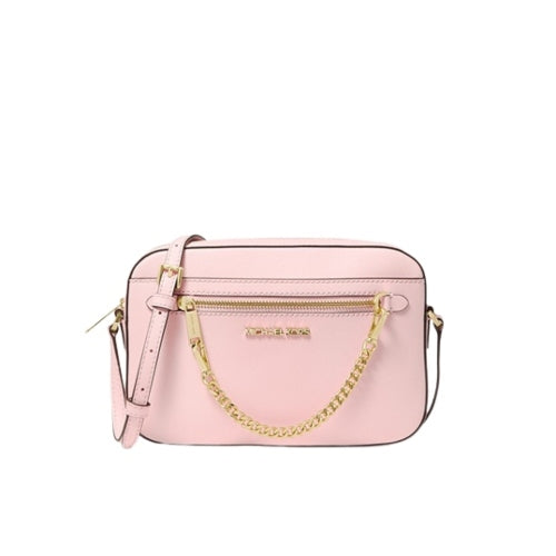 CARTERA BANDOLERO ROSA POWDER BLUSH - MICHAEL KORS - Adrissa Beauty - Bolsos, billeteras y estuches