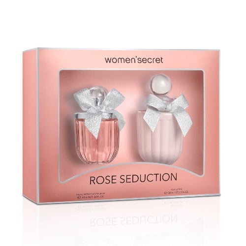 SET ROSE SEDUCTION 100ML 2PZAS D - WOMEN SECRET - Adrissa Beauty -