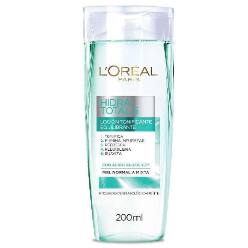 TONICO HIDRA TOTAL 5 200ML - LOREAL - Adrissa Beauty - Cuidado de la piel