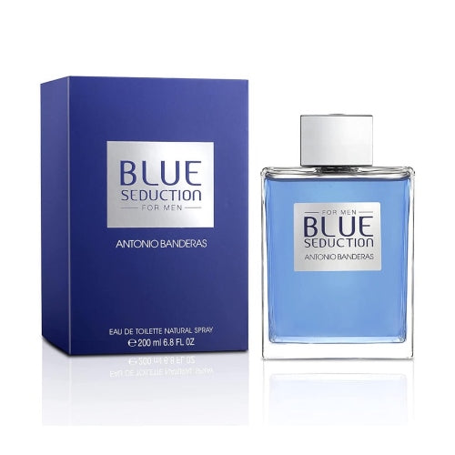 BLUE SEDUCTION 200ML C - ANTONIO BANDERAS - Adrissa Beauty -