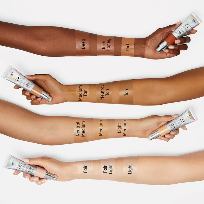 BASE CC+ CREAM LIGHT 12ML - IT COSMETICS - Adrissa Beauty - Maquillaje