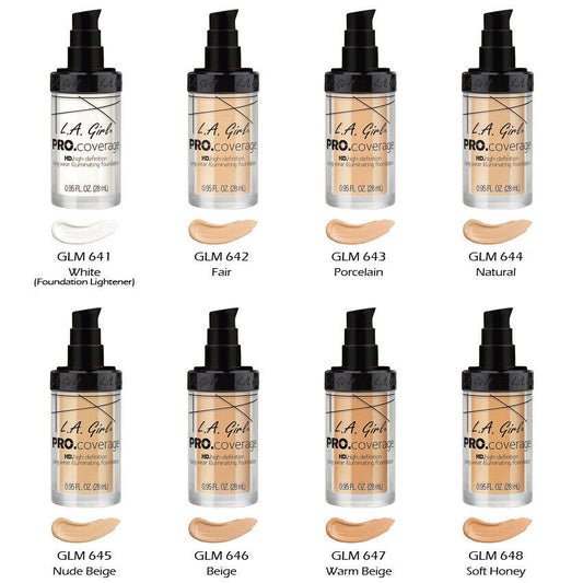 BASE COVERAGE FAIR GLM642 - LA GIRL - Adrissa Beauty - Maquillaje