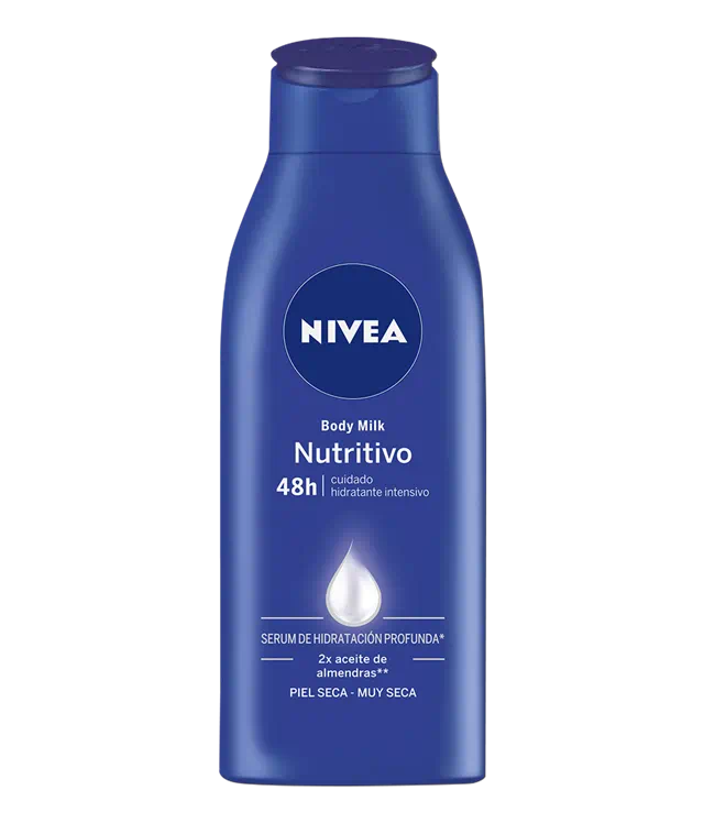 CREMA BODY MILK 48H 400ML - NIVEA - Adrissa Beauty - Cuidado de la piel