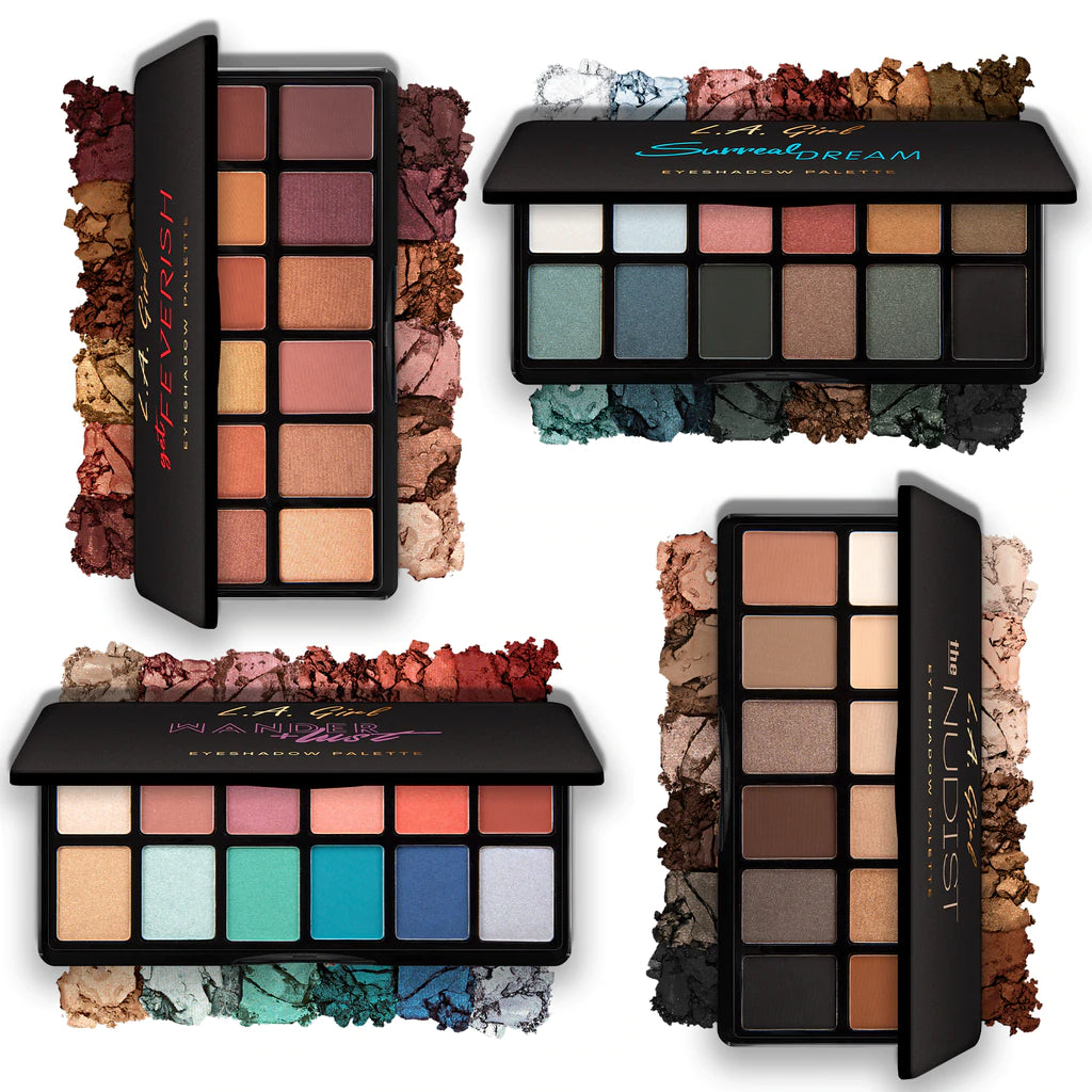 PALETA DE SOMBRAS DE OJOS SURREAL DREAM GES416 - LA GIRL - Adrissa Beauty - Maquillaje