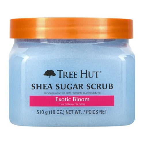 EXFOLIANTE SHEA SUGAR EXOTIC BLOOM 510GR - TREE HUT - Adrissa Beauty -