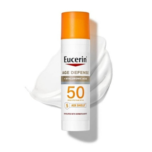 PROTECTOR SOLAR LIGERO AGE DEFENSE 50SPF 75ML - EUCERIN - Adrissa Beauty -